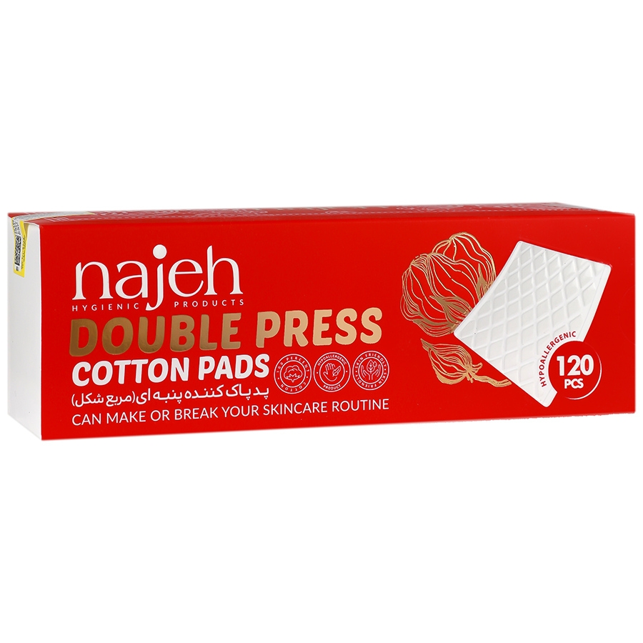 پد پاک کننده پنبه ای 120 عدد