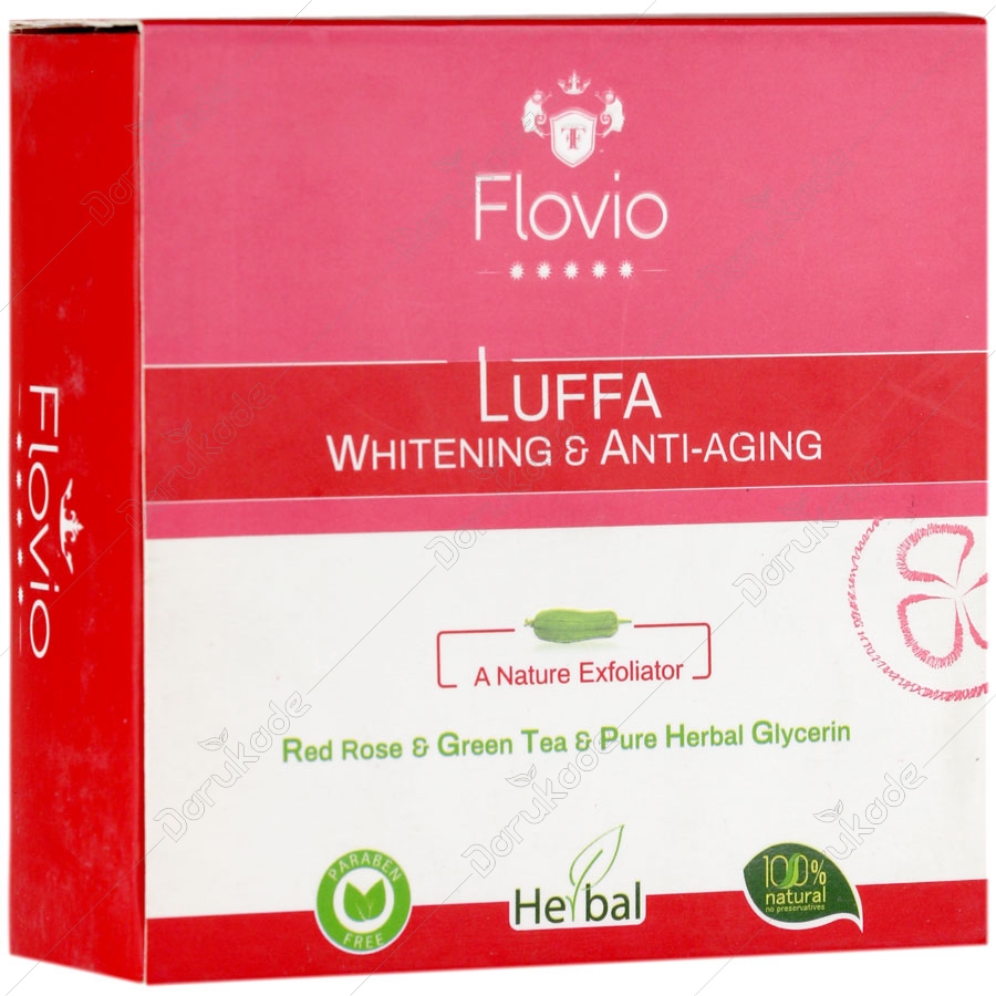 صابون گلیسیرینه شفاف گل رز سرخ لوفا