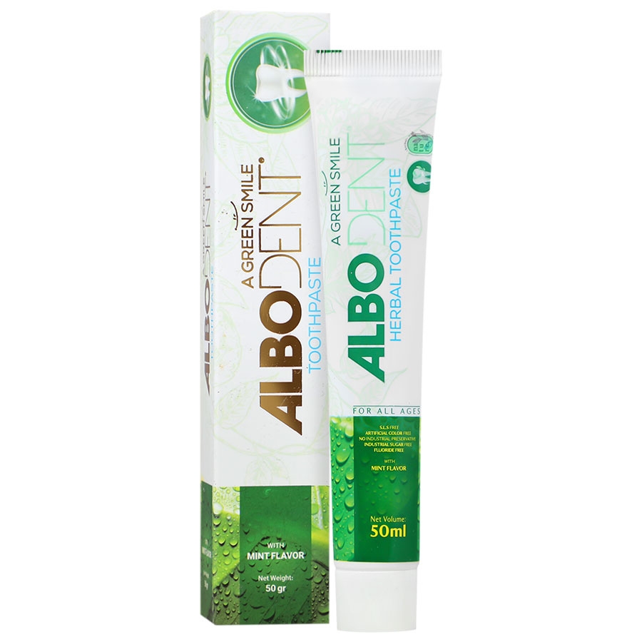 خمیر دندان آلبودنت نعنایی