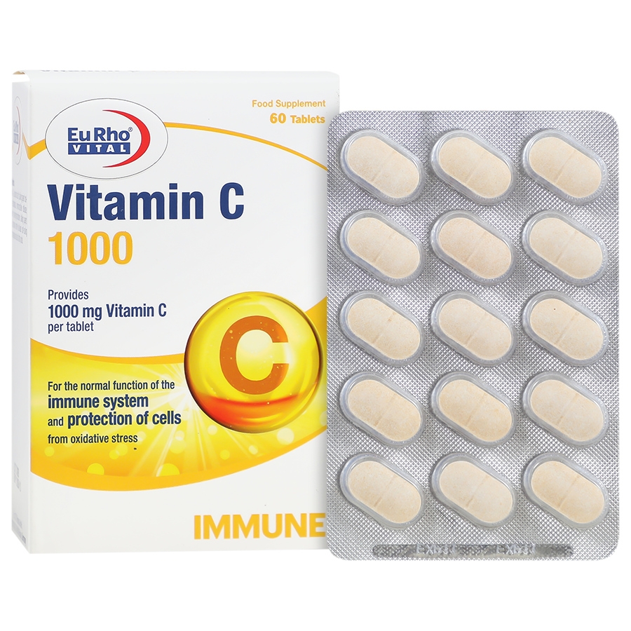 ویتامین سی 1000 میلی گرم 60 عدد