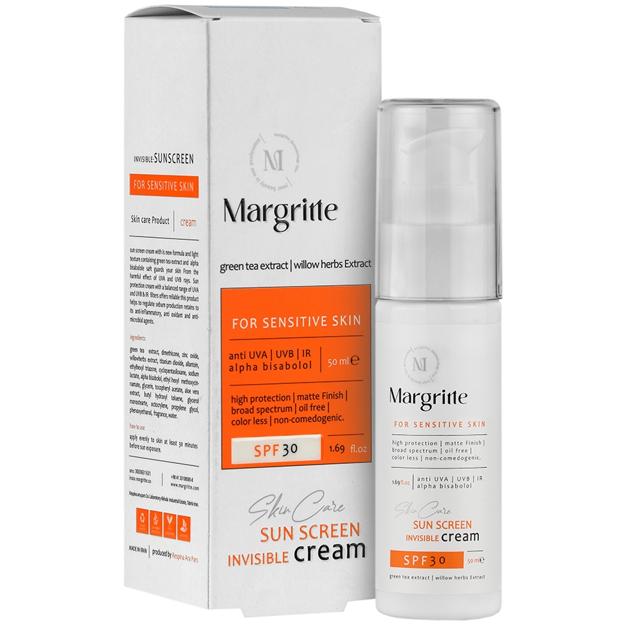 کرم ضد آفتاب پوست حساس SPF30