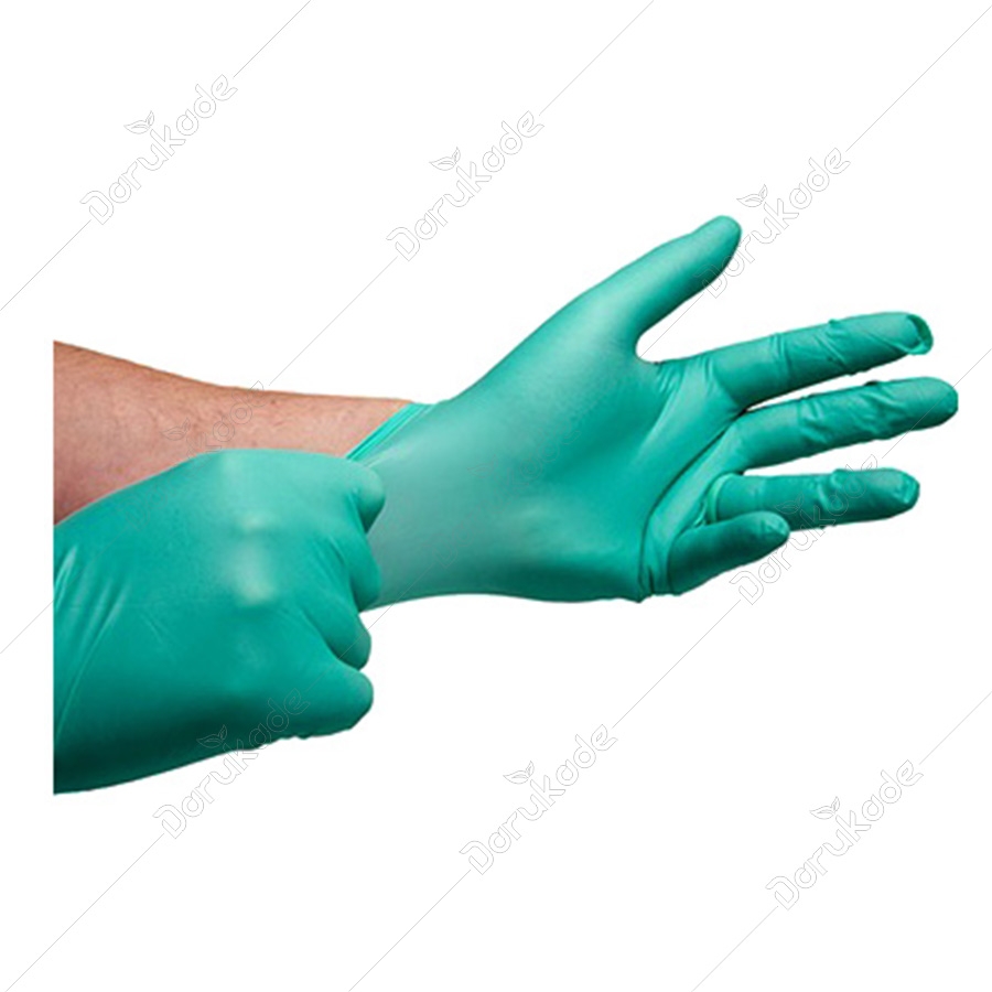 دستکش معاینه بدون پودر نیتکس