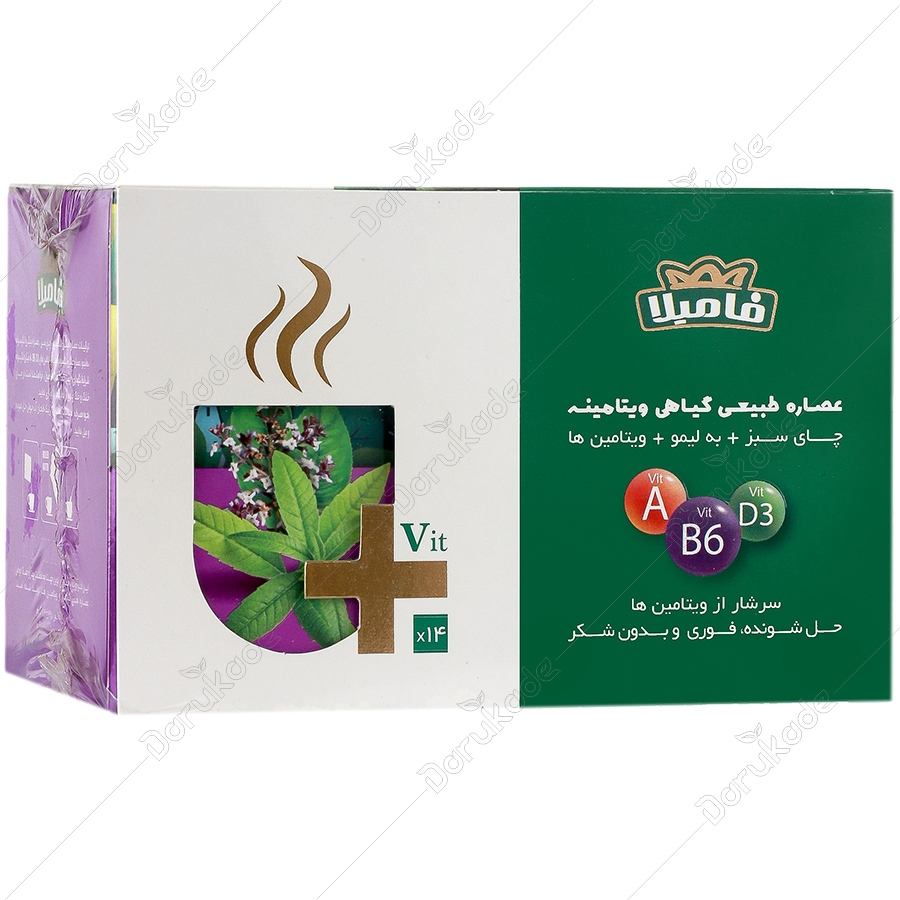 عصاره گیاهی چای سبز و به لیمو