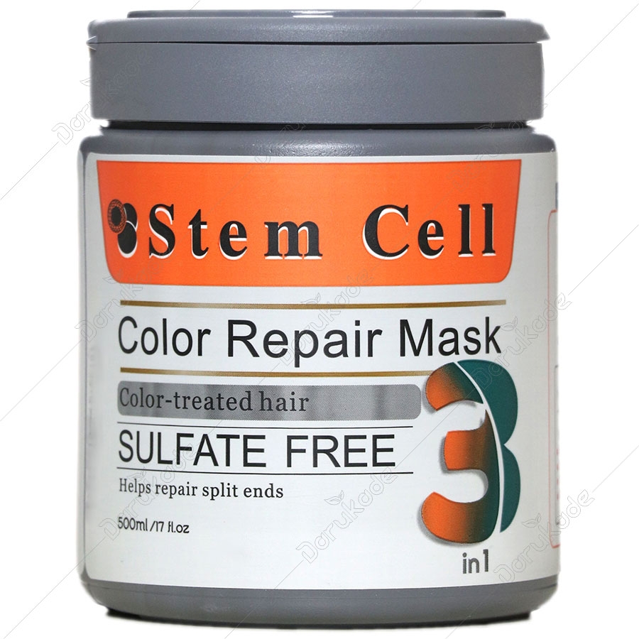 ماسک موهای رنگ شده فاقد سولفات