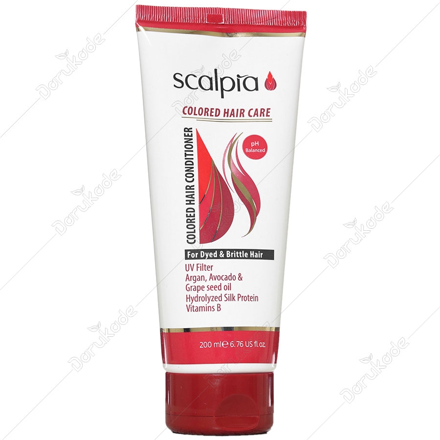 نرم کننده اسکالپیا موهای رنگ شده