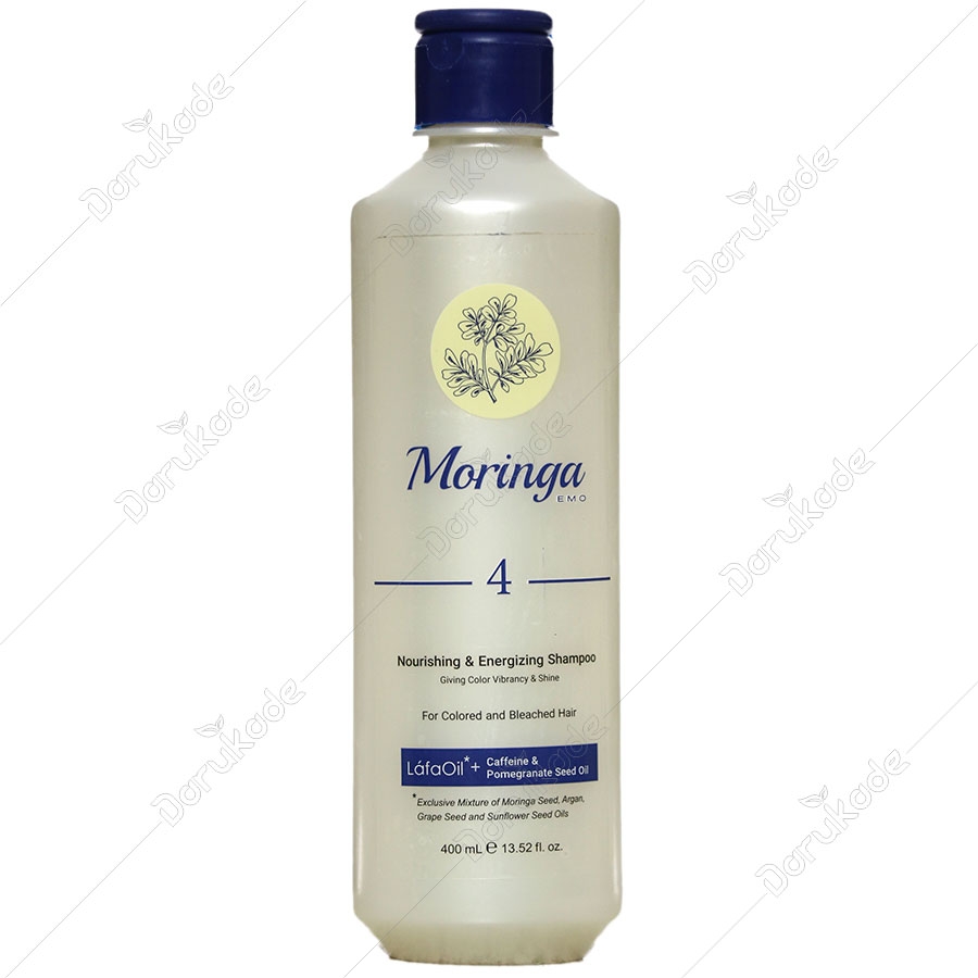 شامپو مغذی و انرژی بخش موی رنگ شده 4