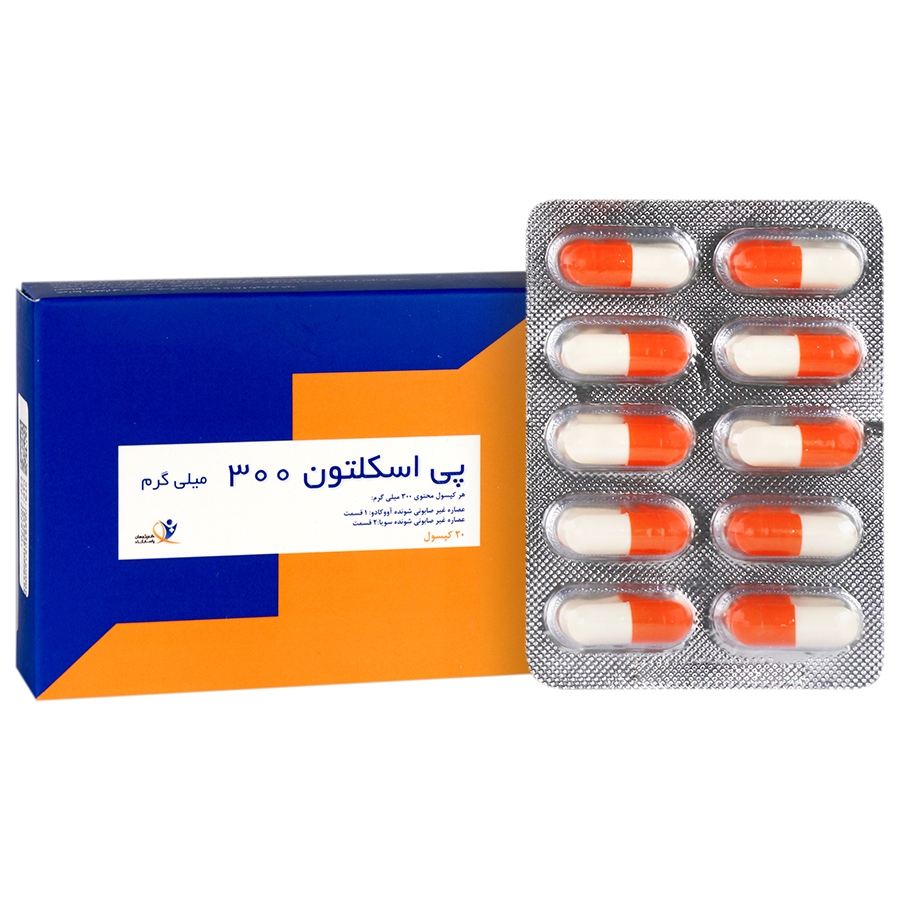 پی اسکلتون 300 میلی گرم