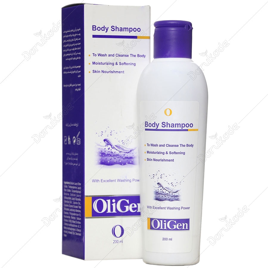شامپو بدن الی ژن حاوی نرم کننده