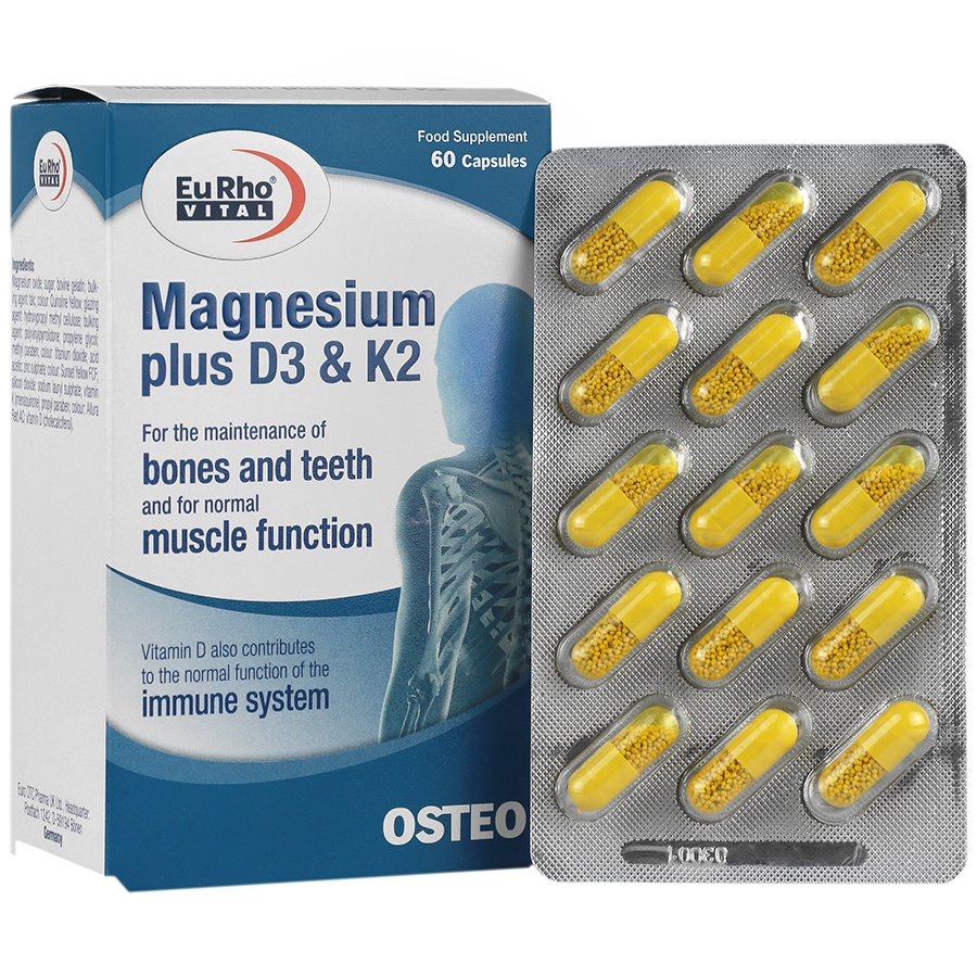 منیزیم پلاس د3 و کا2