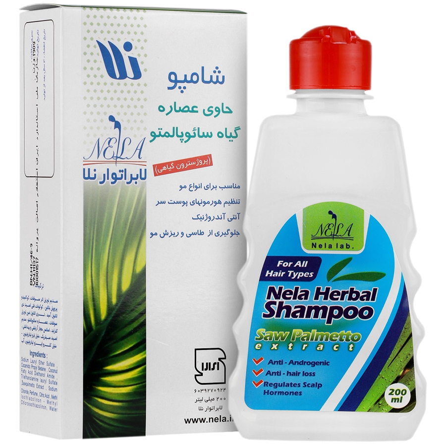 شامپو عصاره گیاه سائوپالمتو