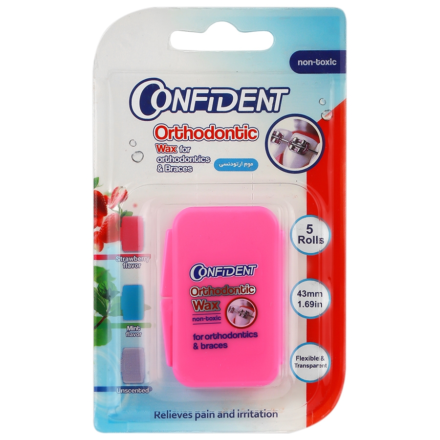 موم ارتودنسی کد 4.01 توت فرنگی