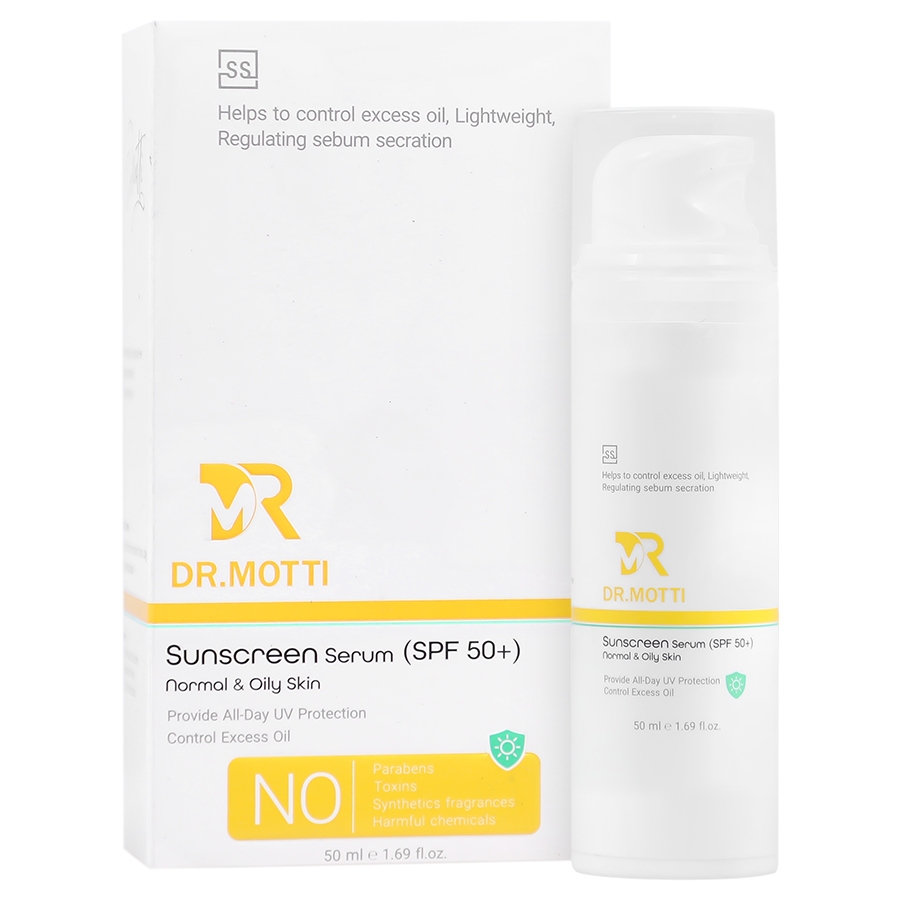 سرم ضد آفتاب پوست نرمال و چرب SPF50