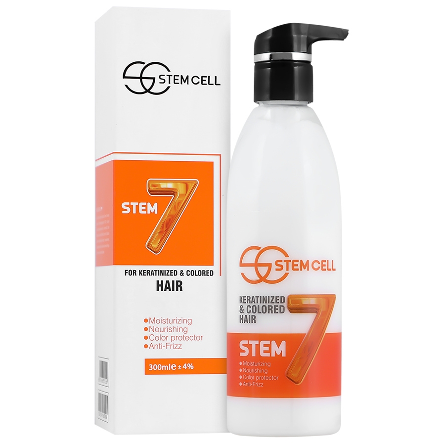 کرم موهای رنگ و کراتینه شده