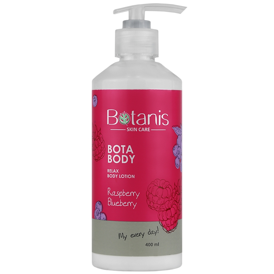 لوسیون بدن بلوبری و تمشک بوتابادی