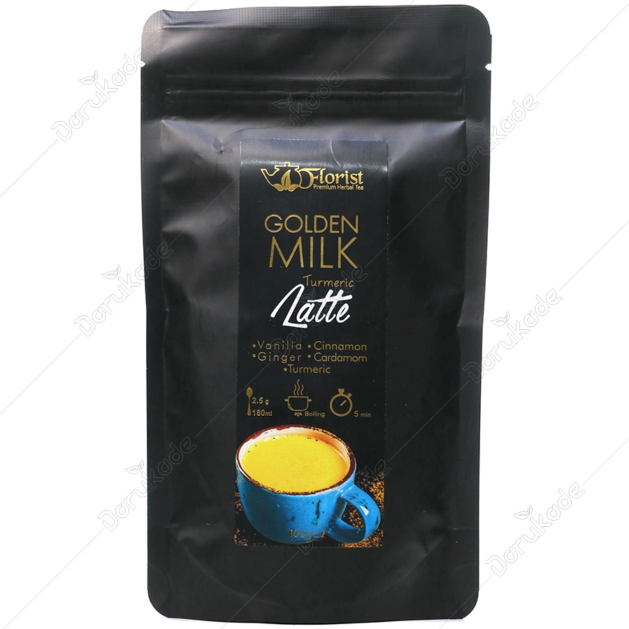 دمنوش گیاهی شیر زردچوبه پاکتی