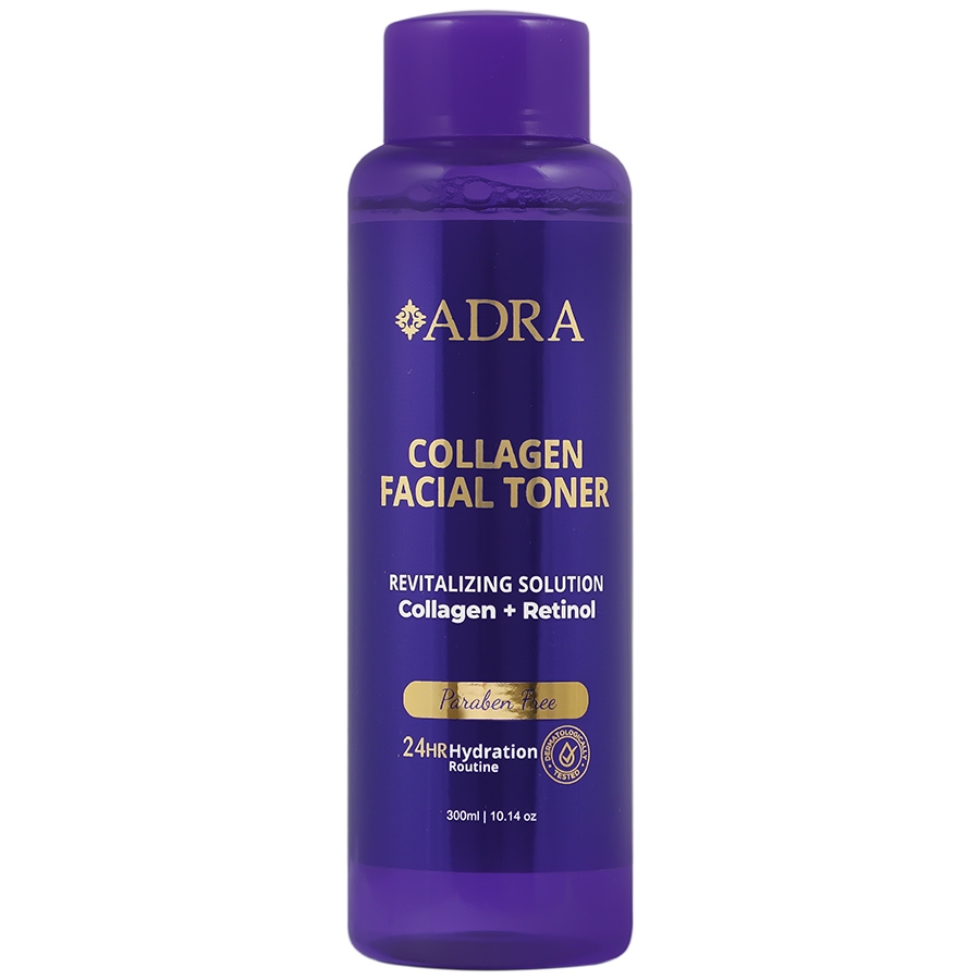 تونر پاک کننده صورت کلاژن و رتینول