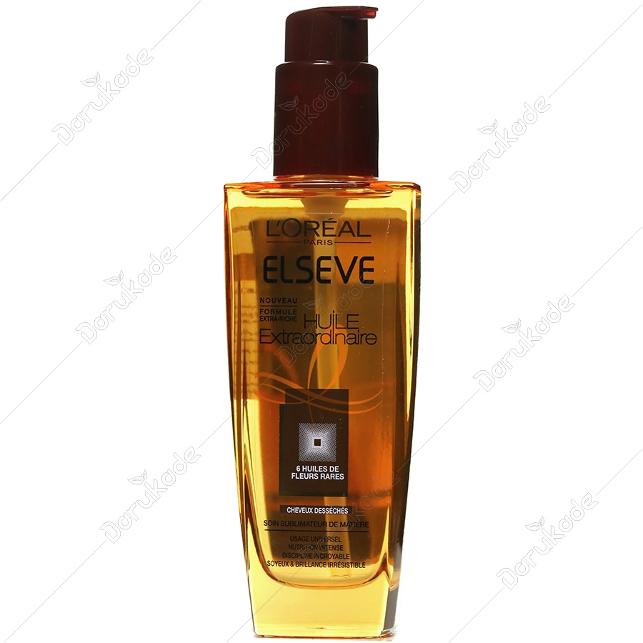 سرم مو روغن مو مخصوص موهای خشک السیو