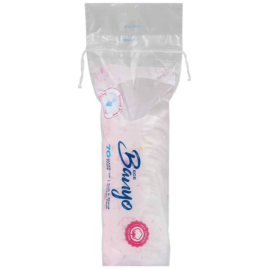 پد آرایش پاک کن بانیو 70 عدد