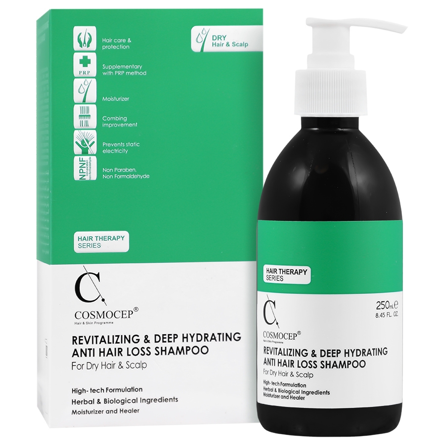 شامپو تقویت کننده کازموسپ موی خشک