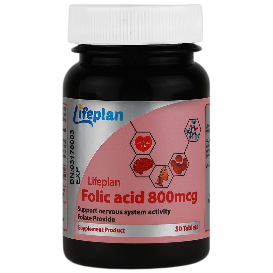 فولیک اسید 800 میکرو گرم 30 عدد