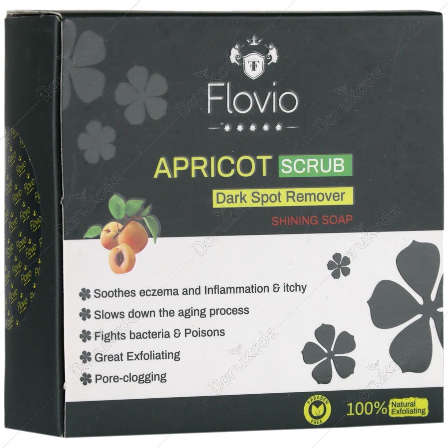 صابون اسکراب زردآلو فلویو