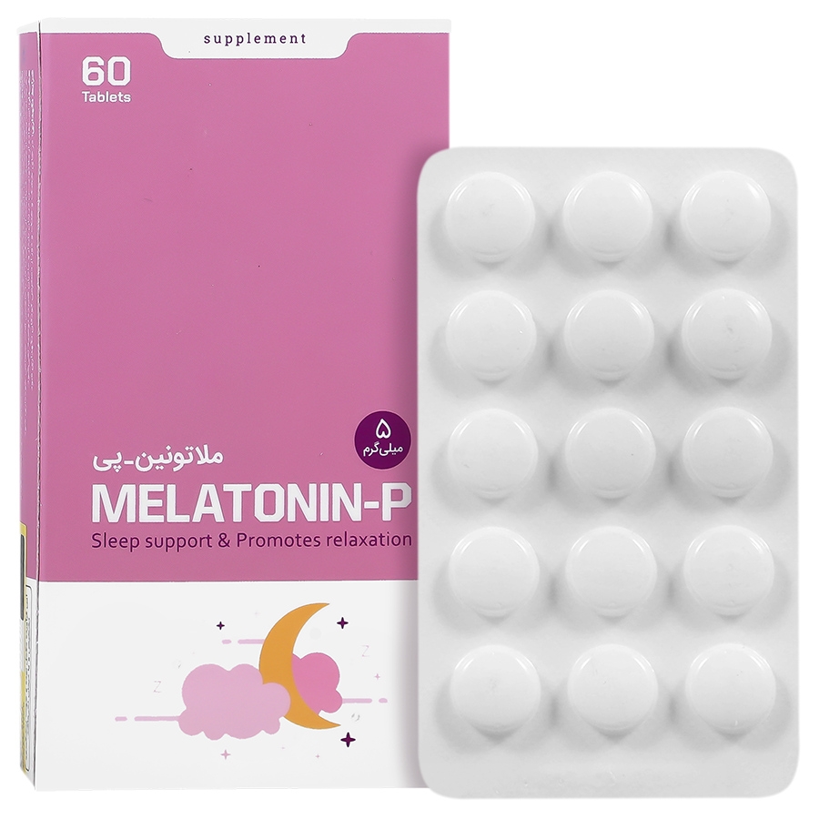 ملاتونین پی 5 میلی گرم 60 عدد