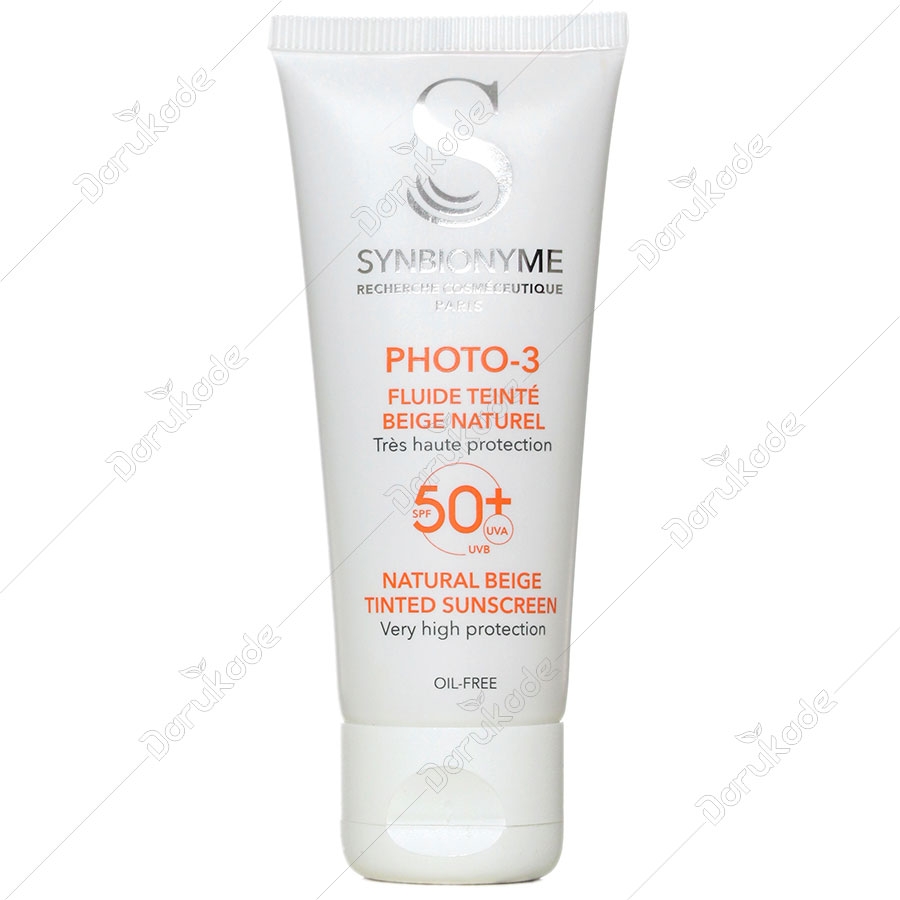 ضدآفتاب رنگی فتو 3 +SPF50 بژ طبیعی