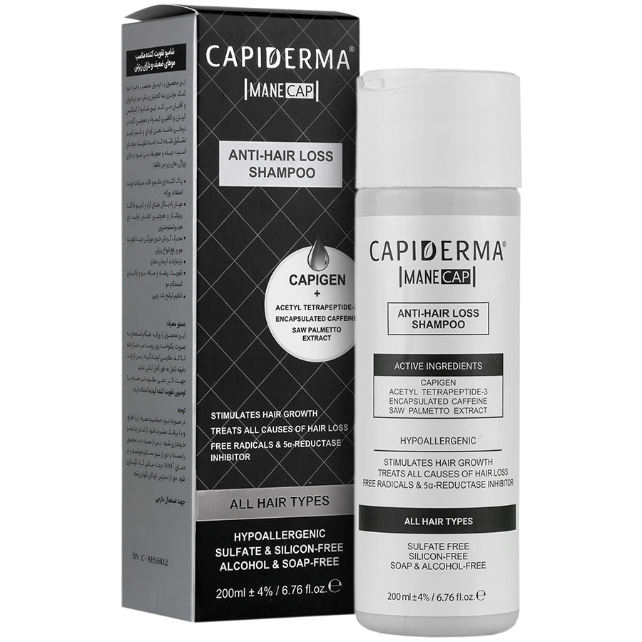 شامپو تقویت کننده و ضد ریزش مین کپ