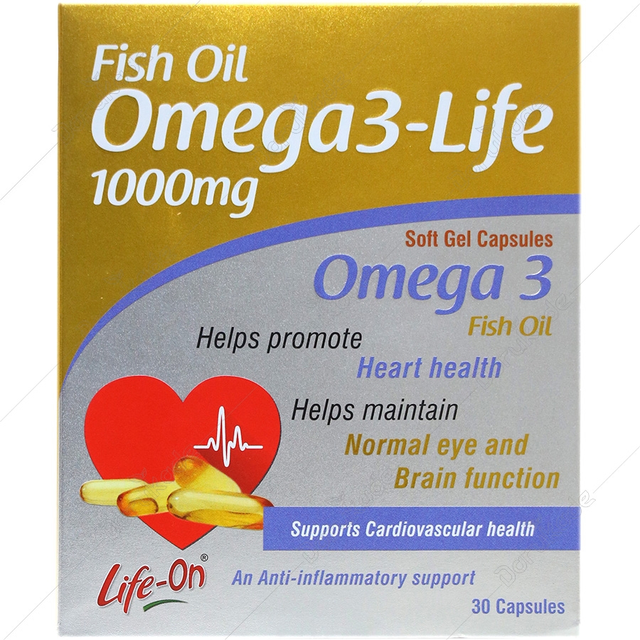 امگا3 لایف 1000 میلی گرم