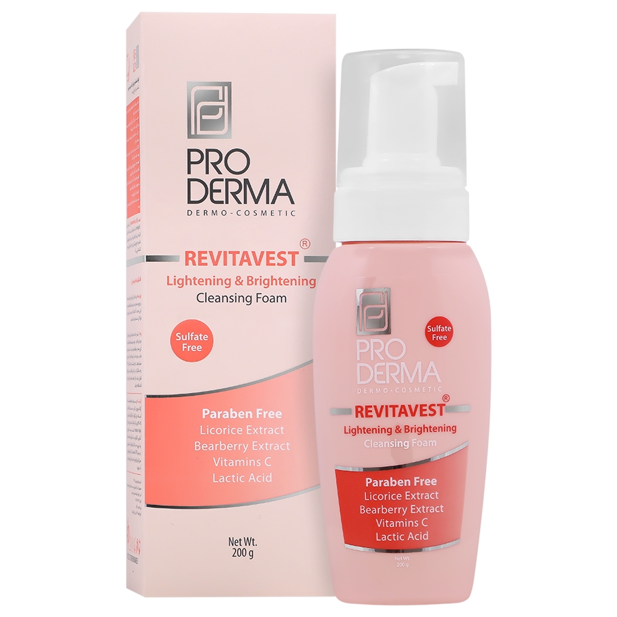 فوم شستشو و روشن کننده صورت ر ویتاوست