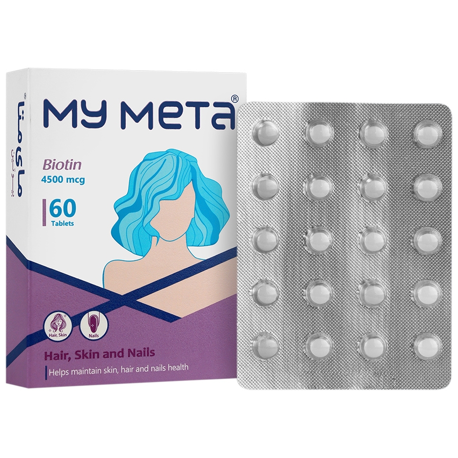 بیوتین 4500 میکرو گرم 60 عدد