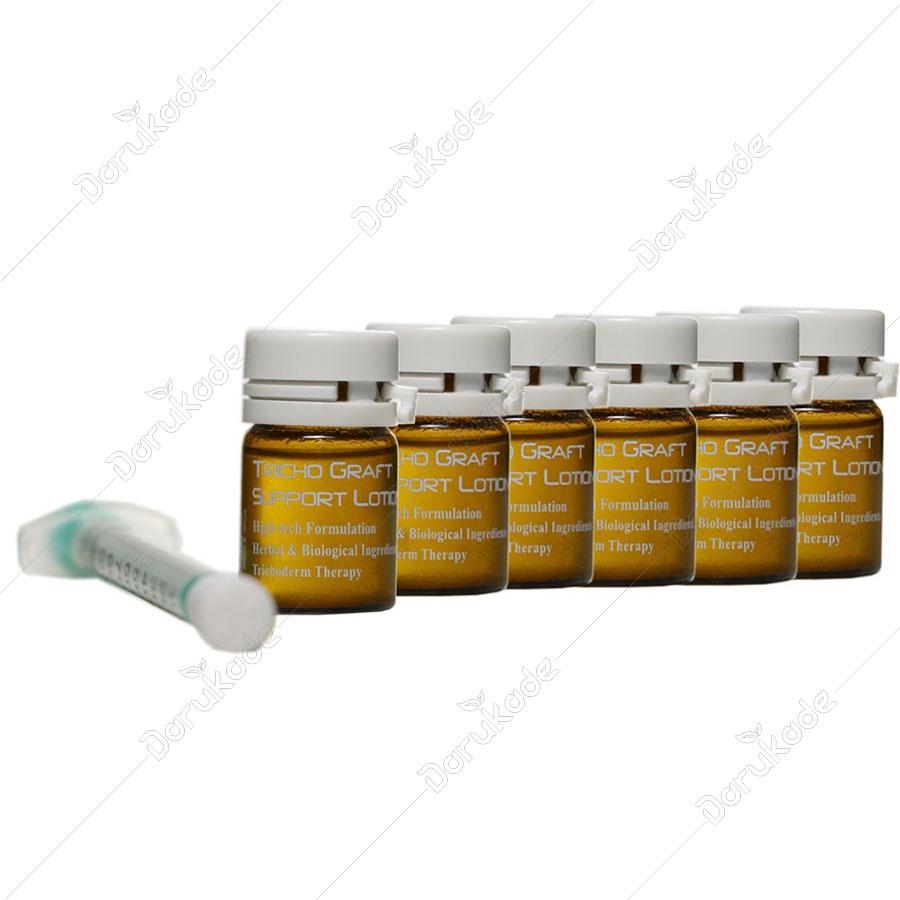 محلول تقویت کننده مو مخصوص مراقبت از کاشت مو و PRP