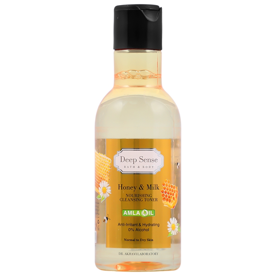 تونر پاک کننده و مرطوب کننده شیر و عسل