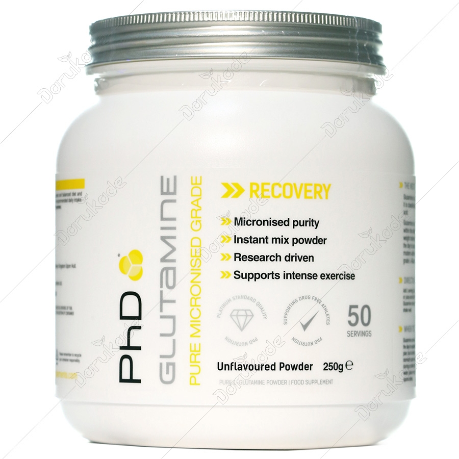 گلوتامین 250 گرم پی اچ دی