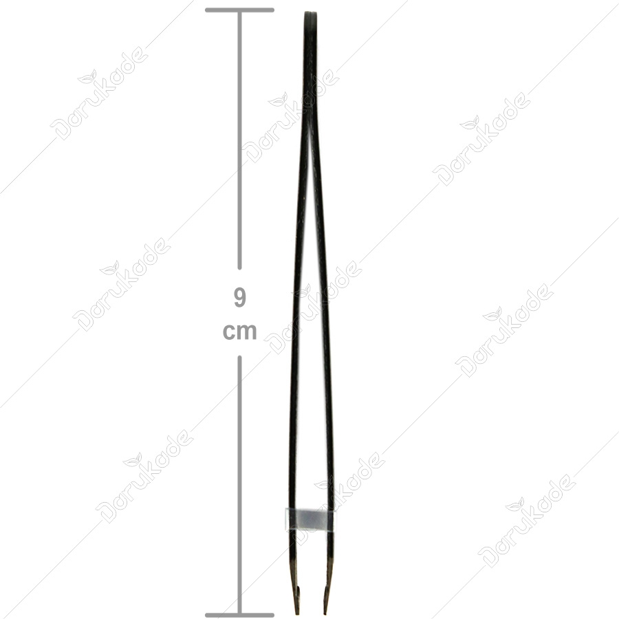 موچین انبری سر کج تیتانیوم