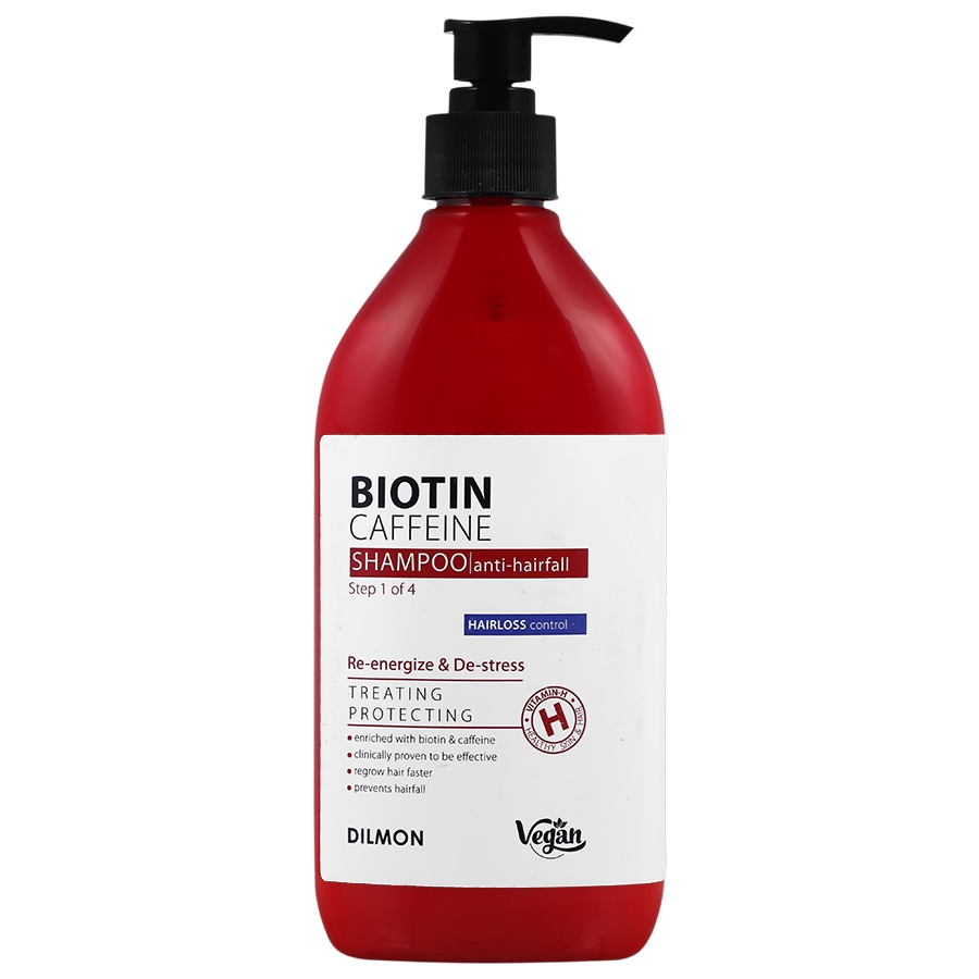 شامپو ضد ریزش مو بیوتین و کافئین