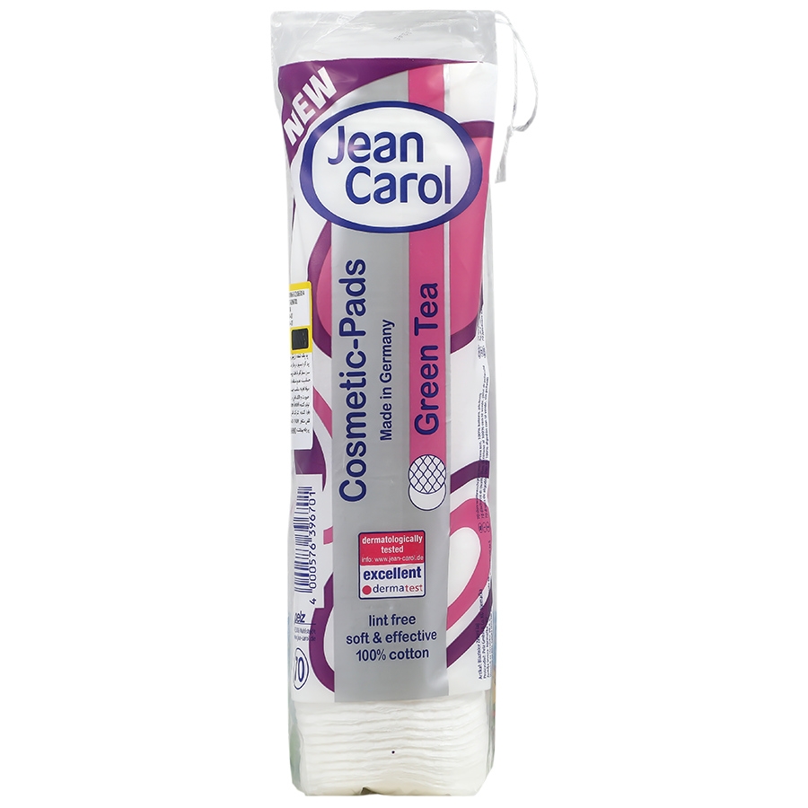 پد پاک کننده آرایش چای سبز دو رو