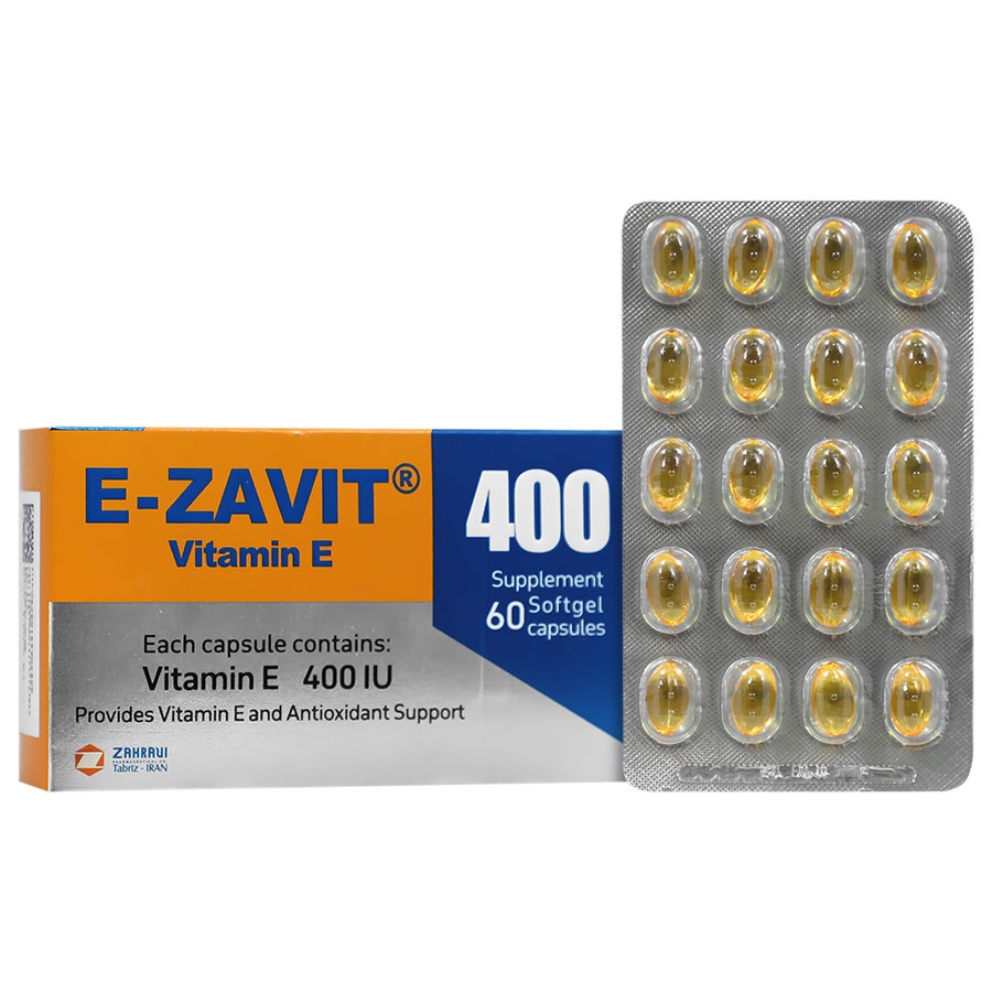 ای زاویت ویتامین ای 400