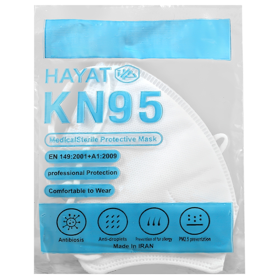 ماسک بدون فیلتر KN95