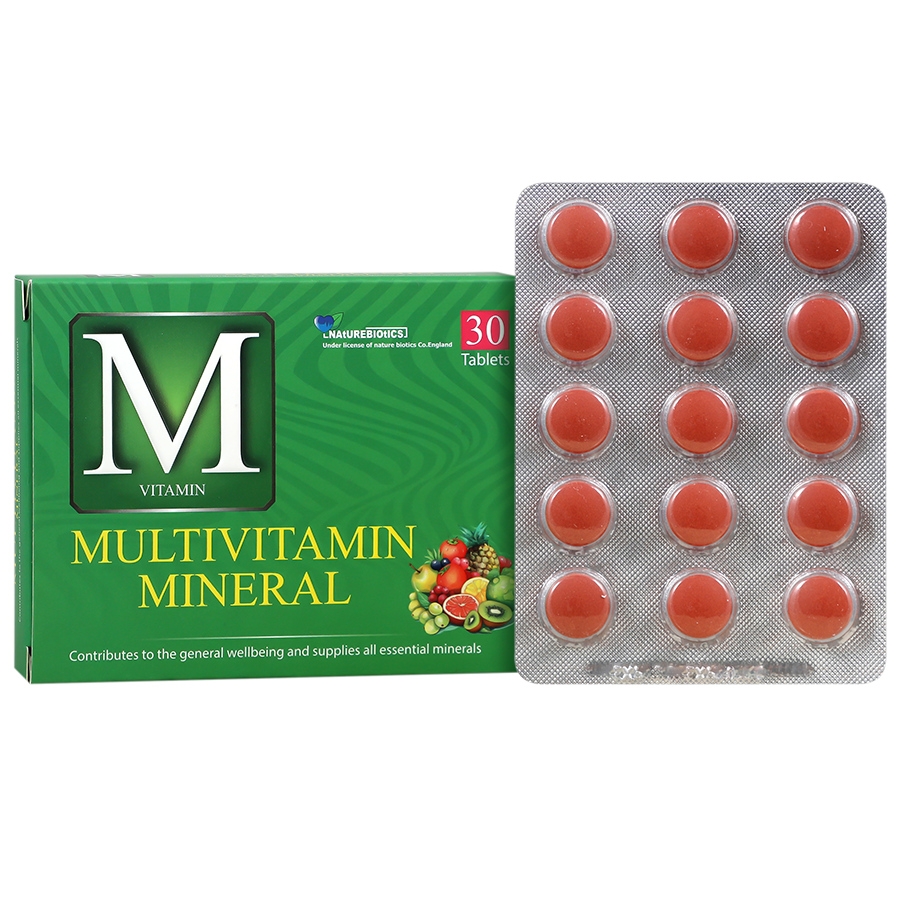 مولتی ویتامین مینرال 30 عدد