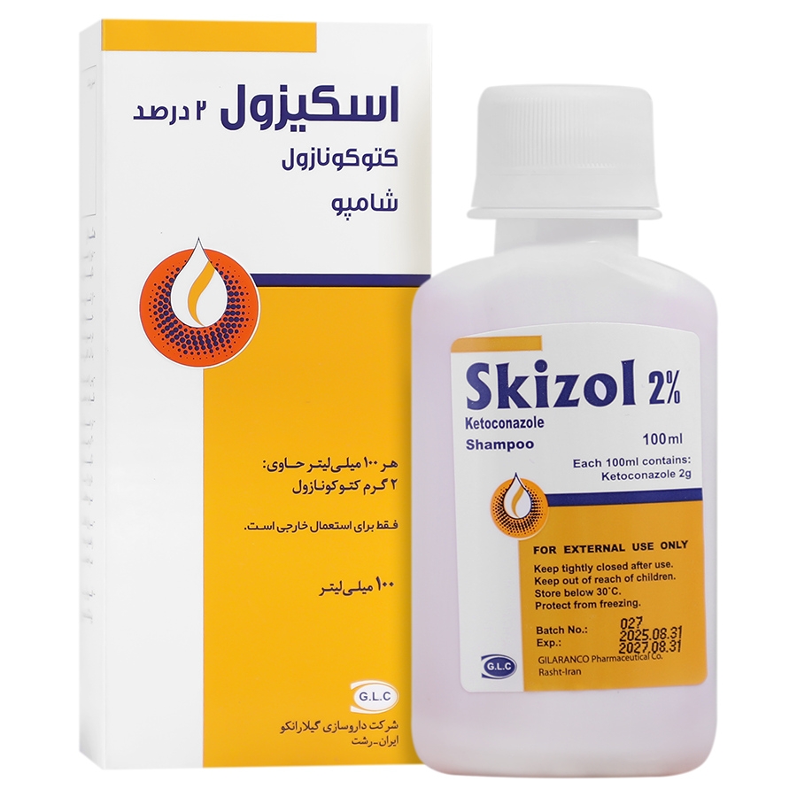 شامپو کتوکونازول اسکیزول 2 درصد