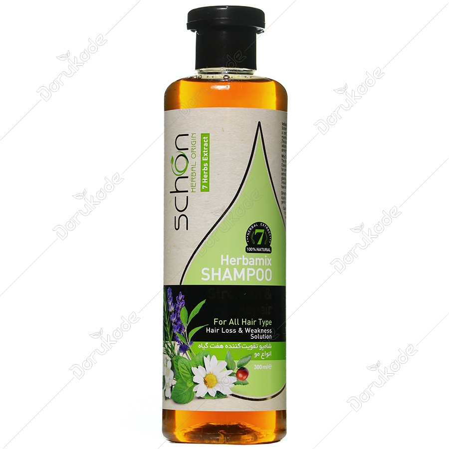 شامپو هربامیکس حاوی هفت گیاه