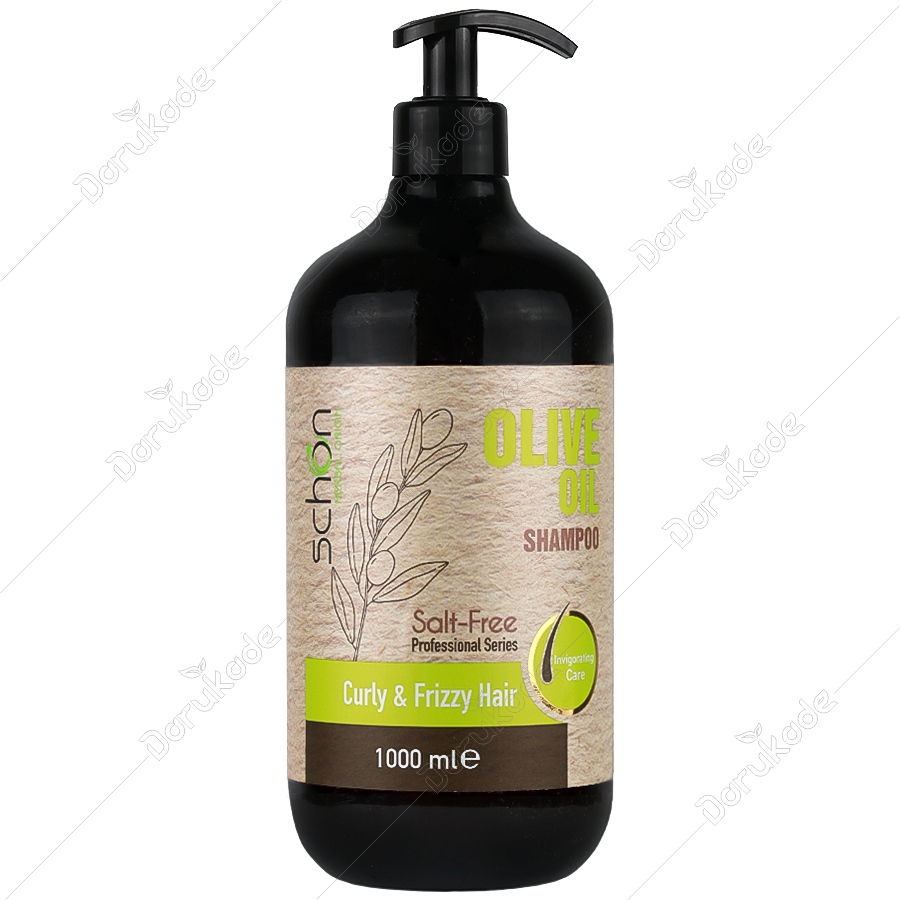 شامپو روغن زیتون موی مجعد و وز