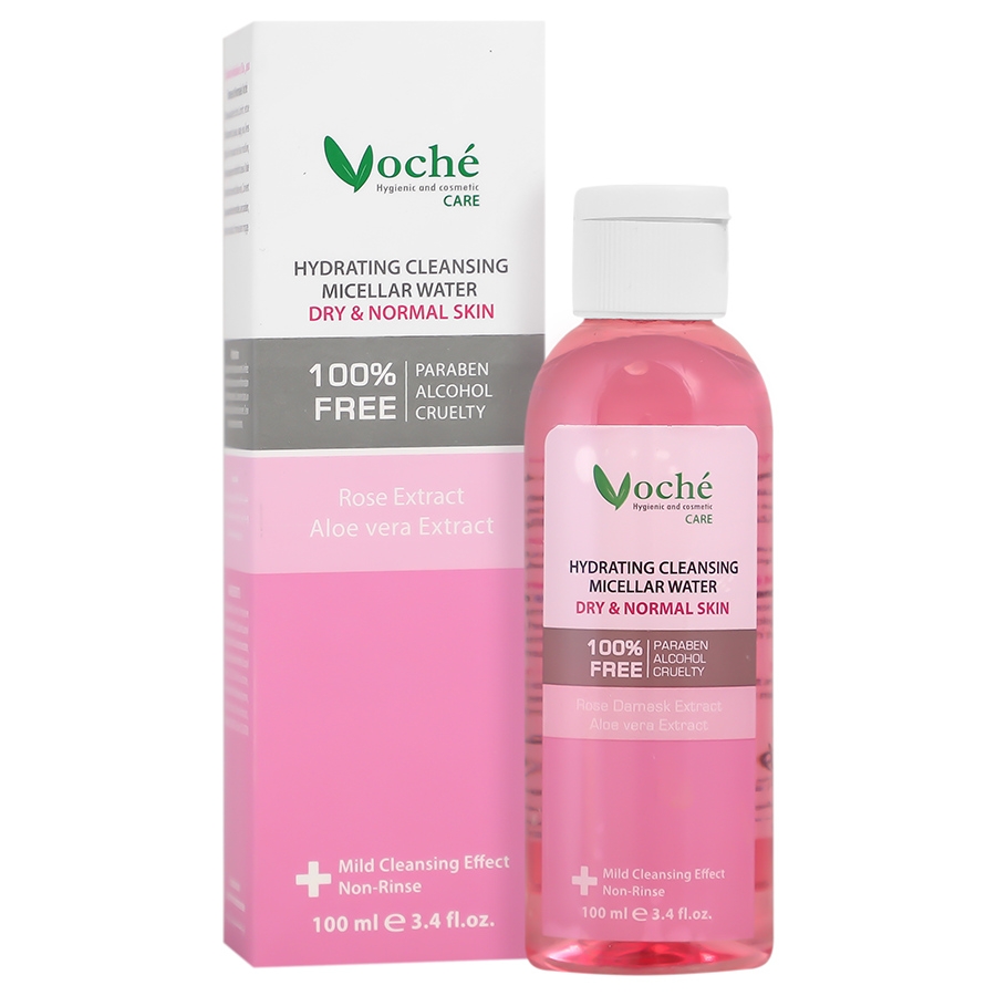 محلول پاک کننده آرایش وچه پوست خشک