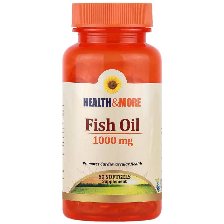 روغن ماهی هلث اند مور 1000 میلی گرم