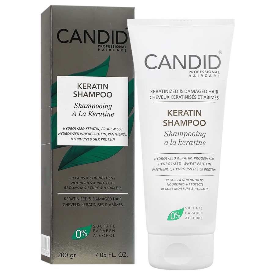 شامپو کراتینه کاندید فاقد سولفات