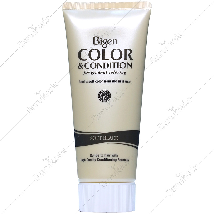 رنگ و حالت دهنده مو مشکی ملایم