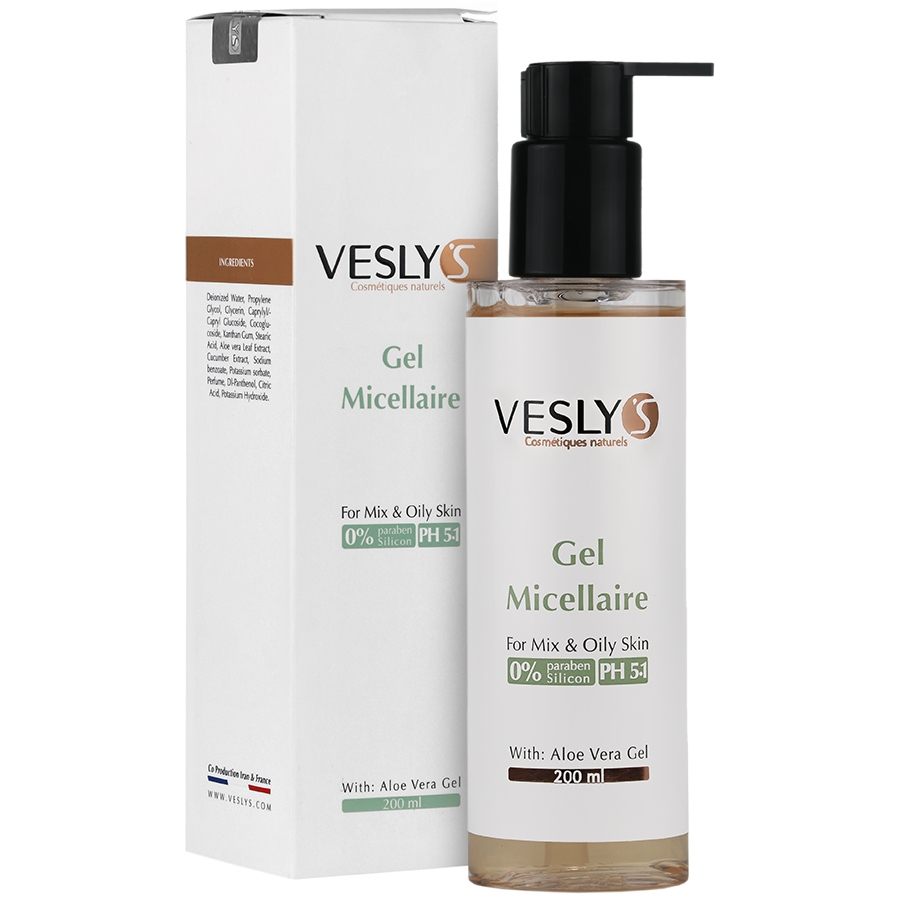 ژل پاک کننده صورت پوست چرب