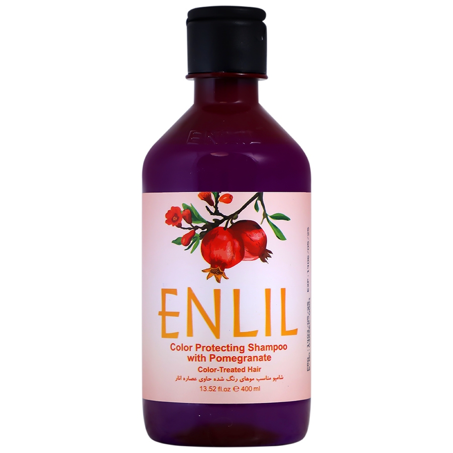 شامپو موهای رنگ شده انلیل حاوی عصاره انار