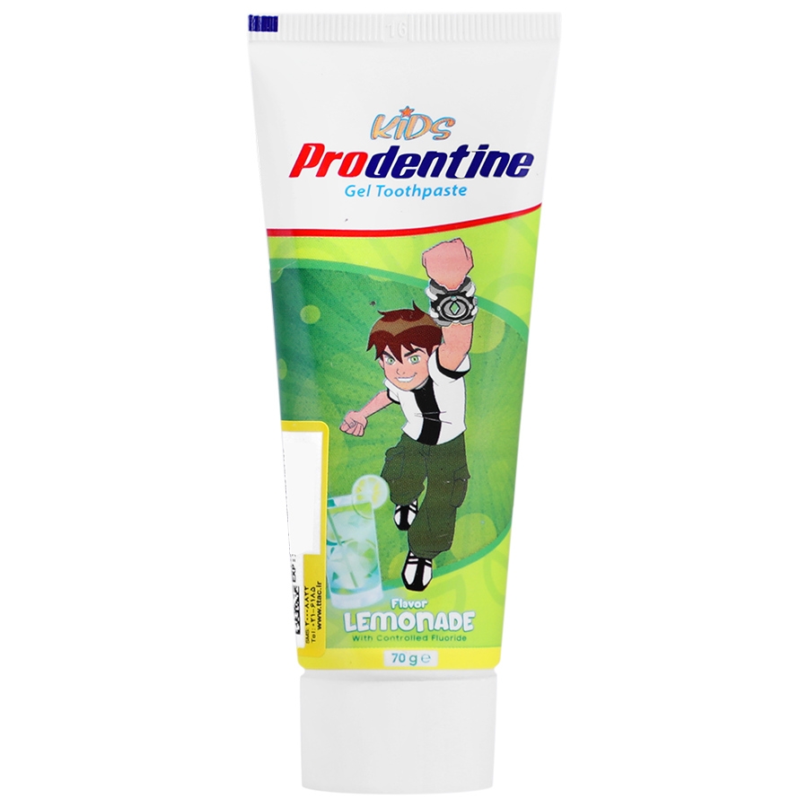 خمیر دندان ژله ای بچه طعم لیموناد